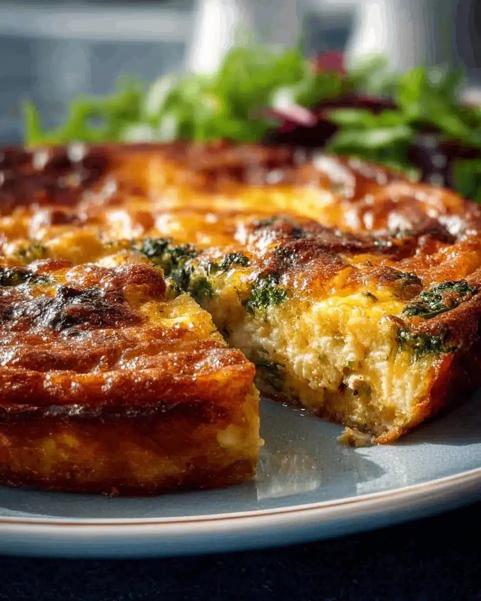 Savoury Impossible Pie