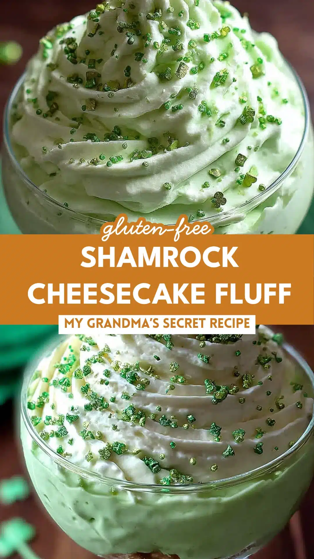 Shamrock Cheesecake Fluff