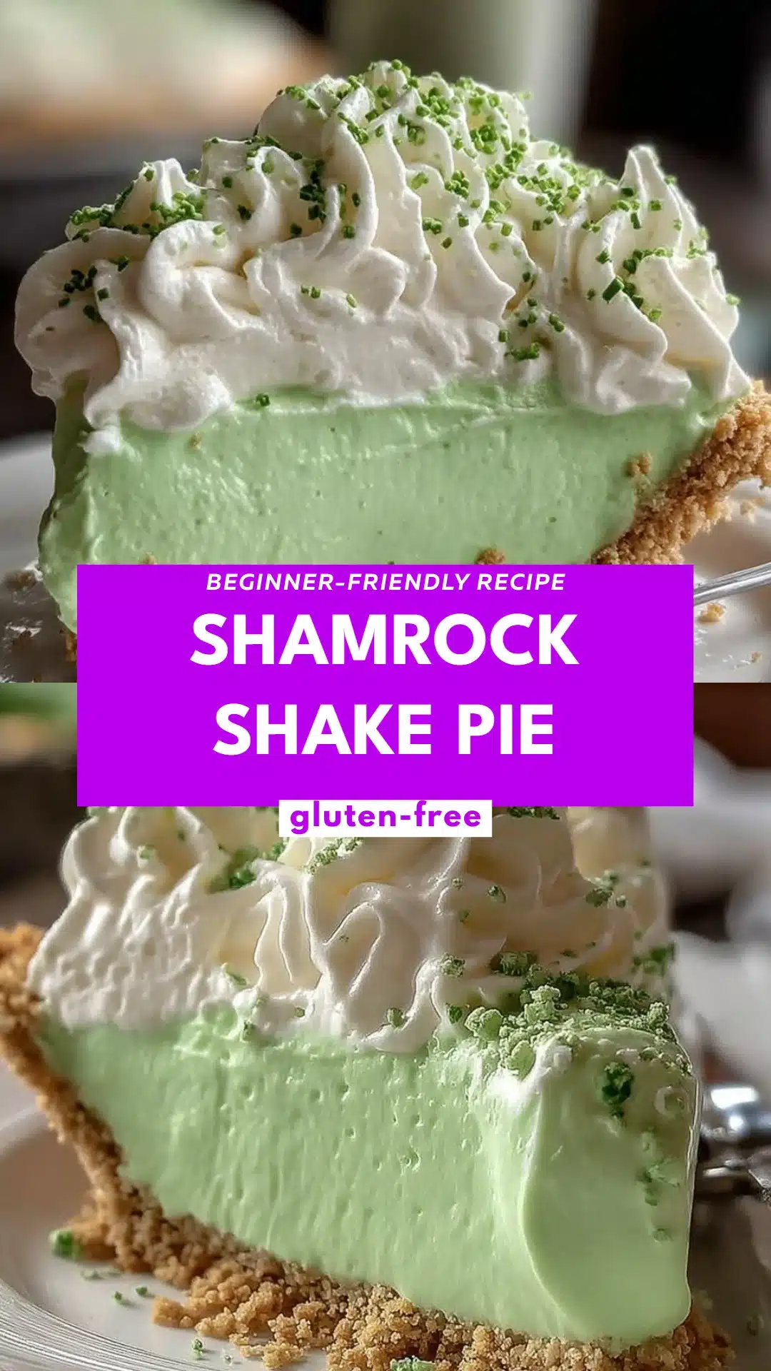 Shamrock Shake Pie