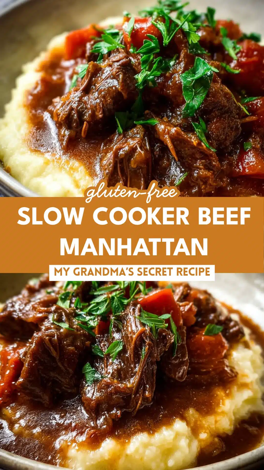 Slow Cooker Beef Manhattan