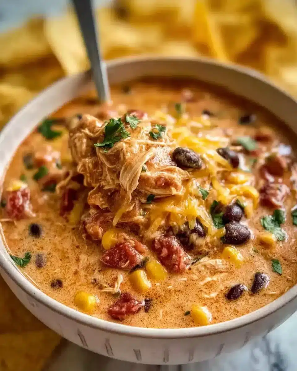 Classic Slow Cooker Crack Chicken Chili