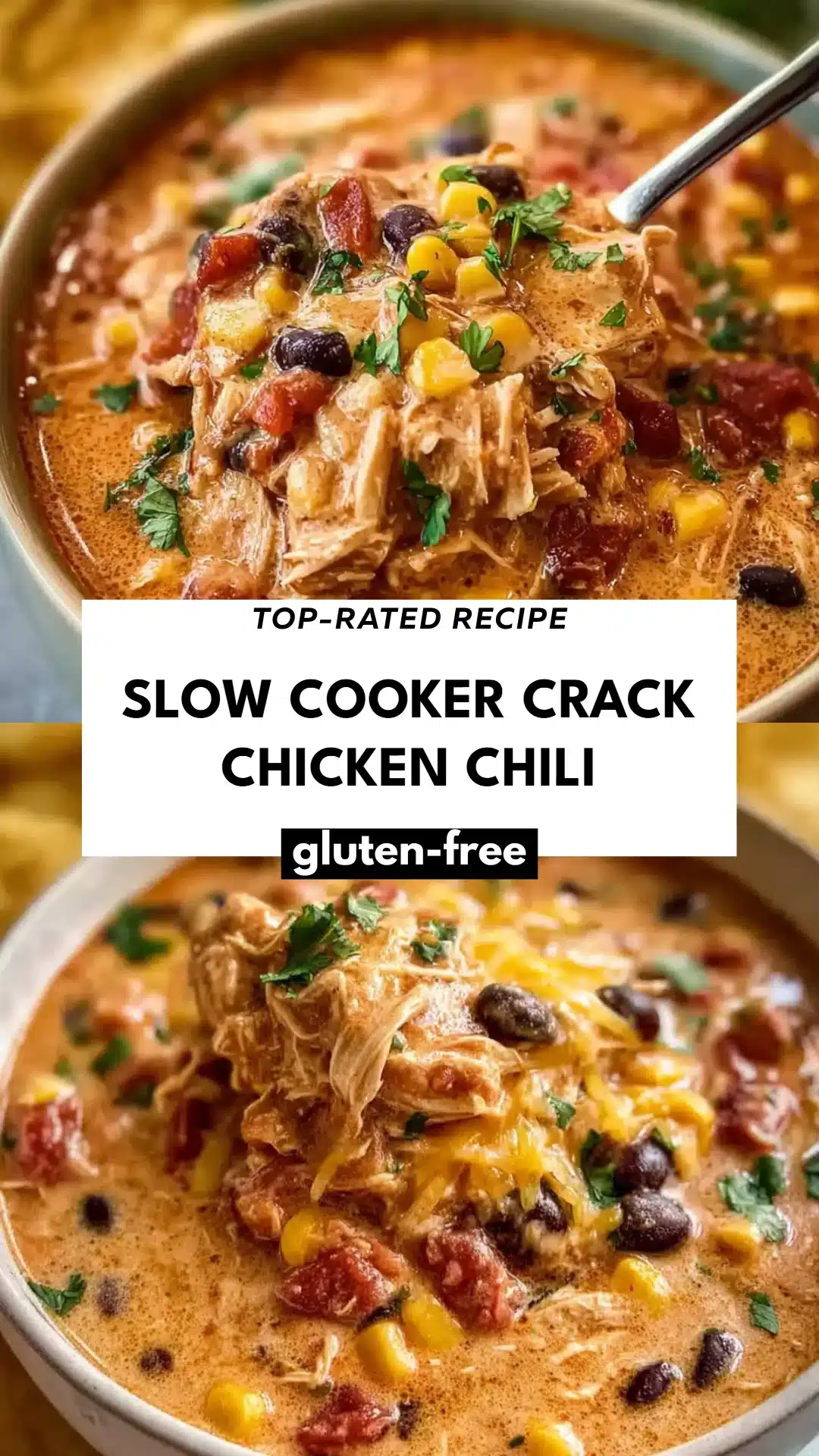 Slow Cooker Crack Chicken Chili