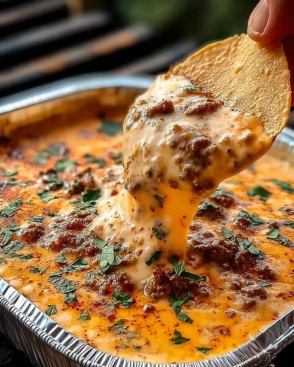 Smoked Queso Dip