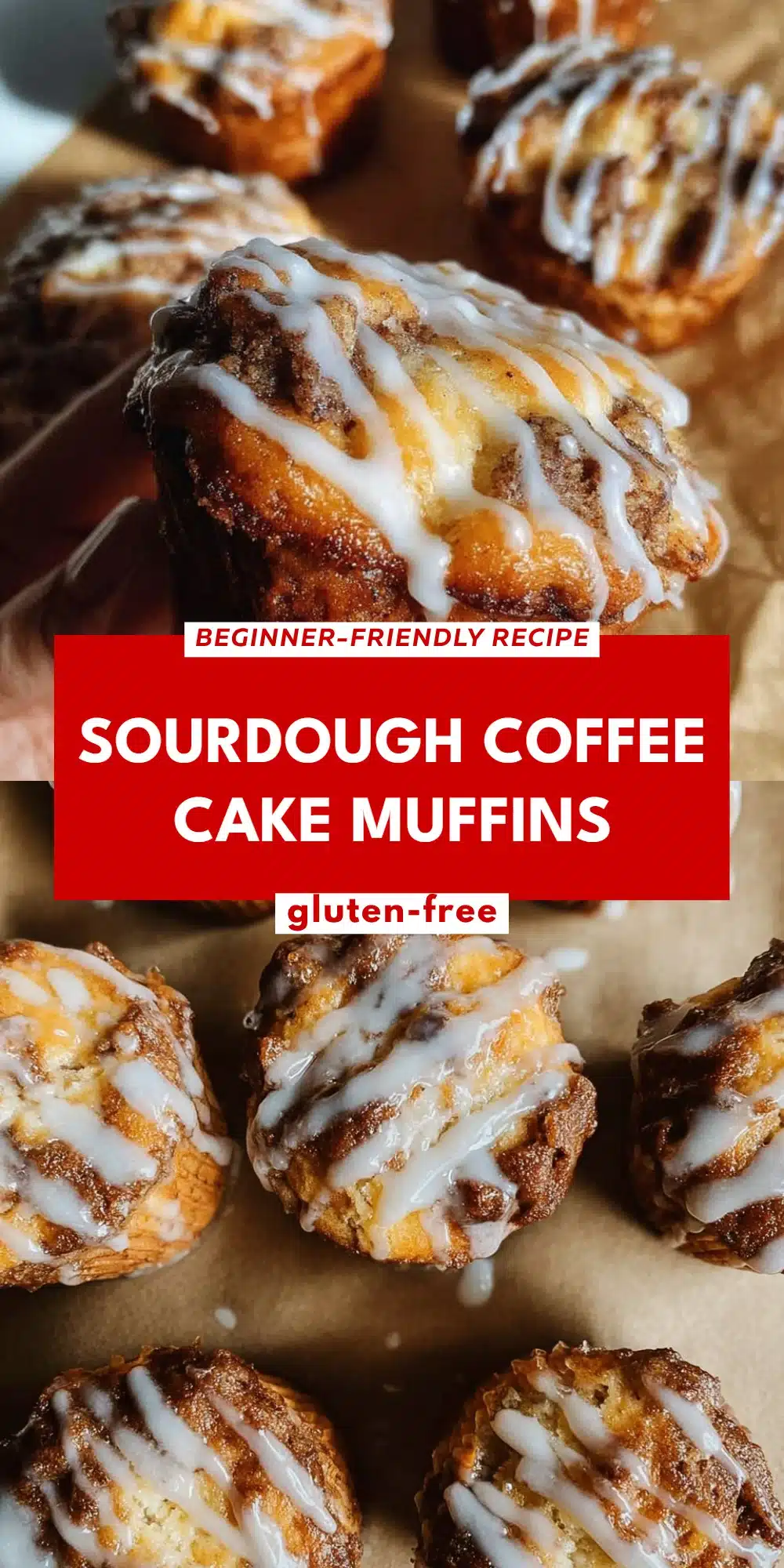 Sourdough Coffee Cake Muffins