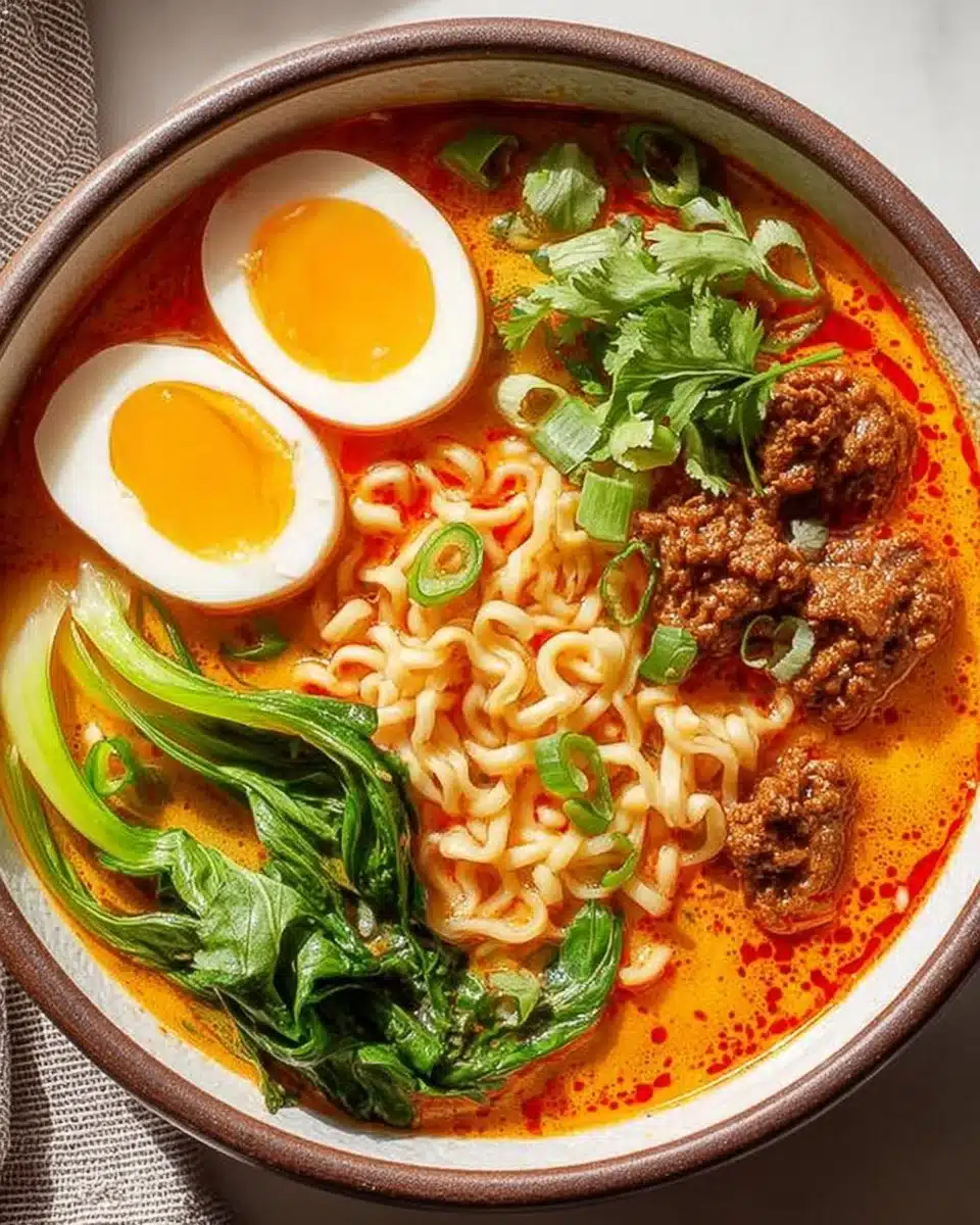 Spicy Coconut Curry Ramen