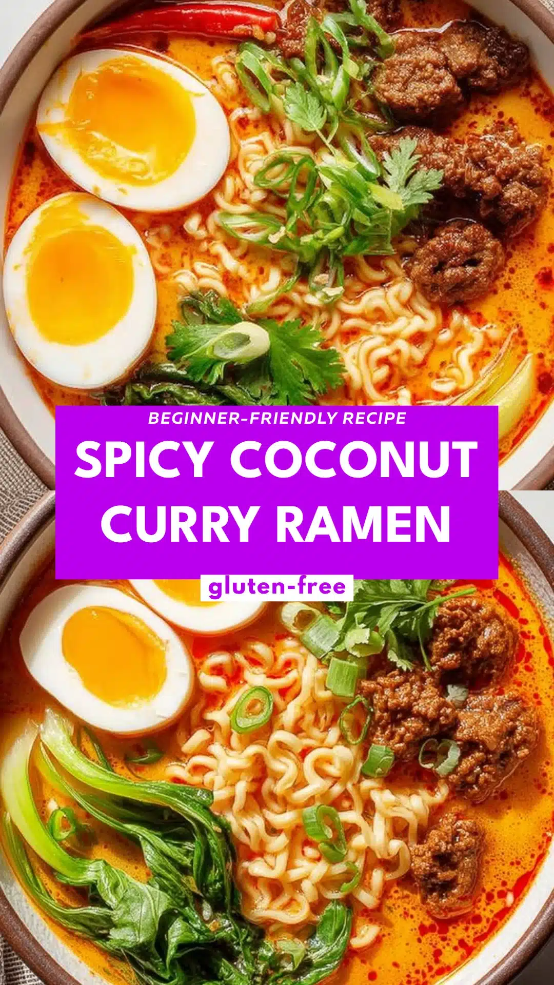 Spicy Coconut Curry Ramen
