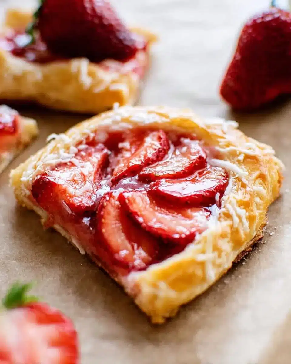 Strawberry Danish