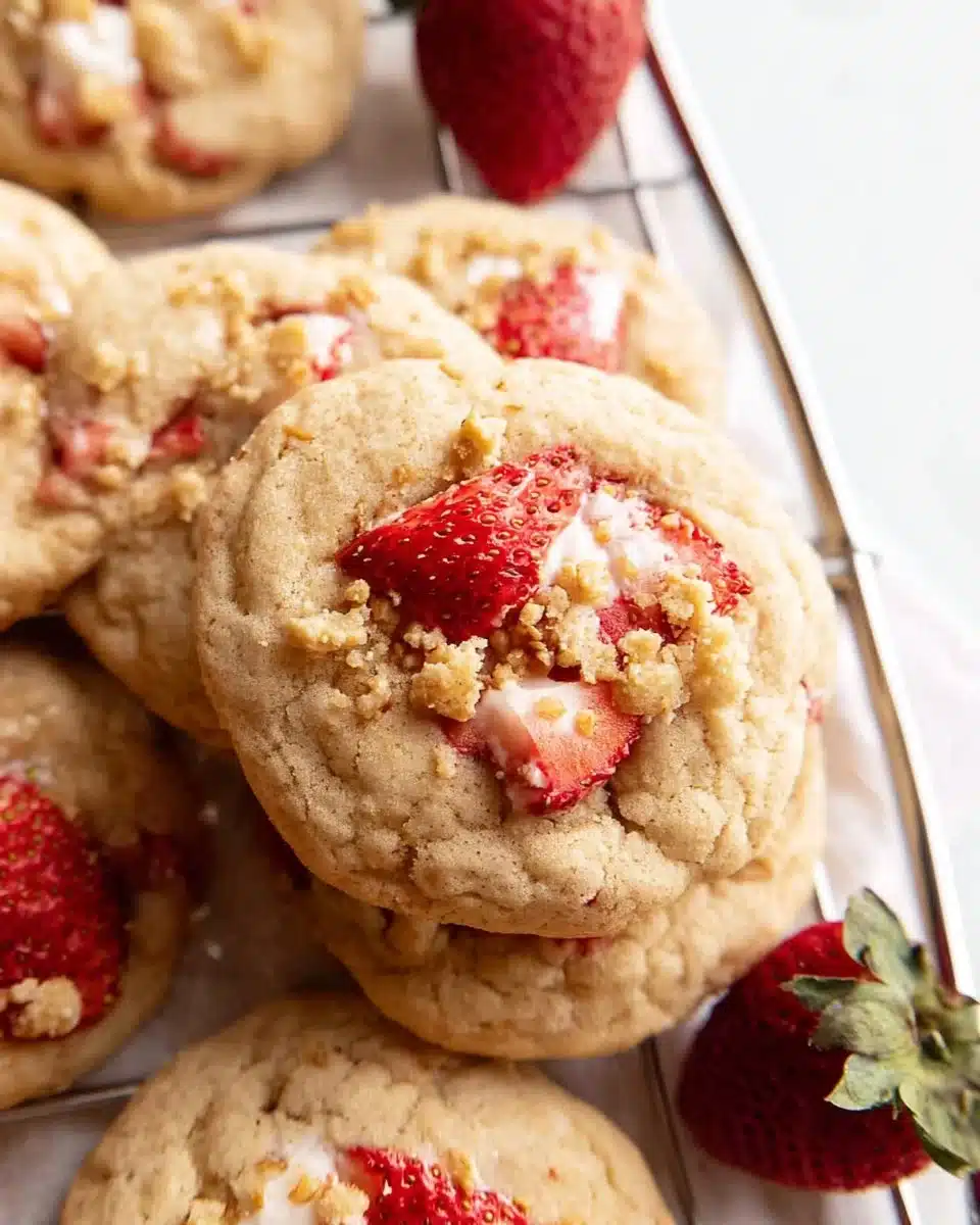 Strawberry Shortcake Cookies