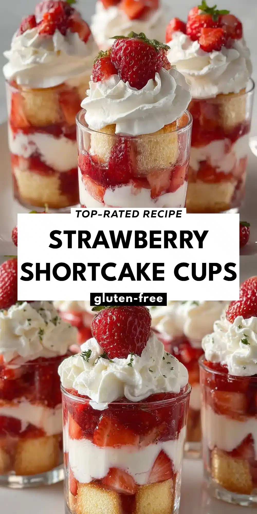 Strawberry Shortcake Cups