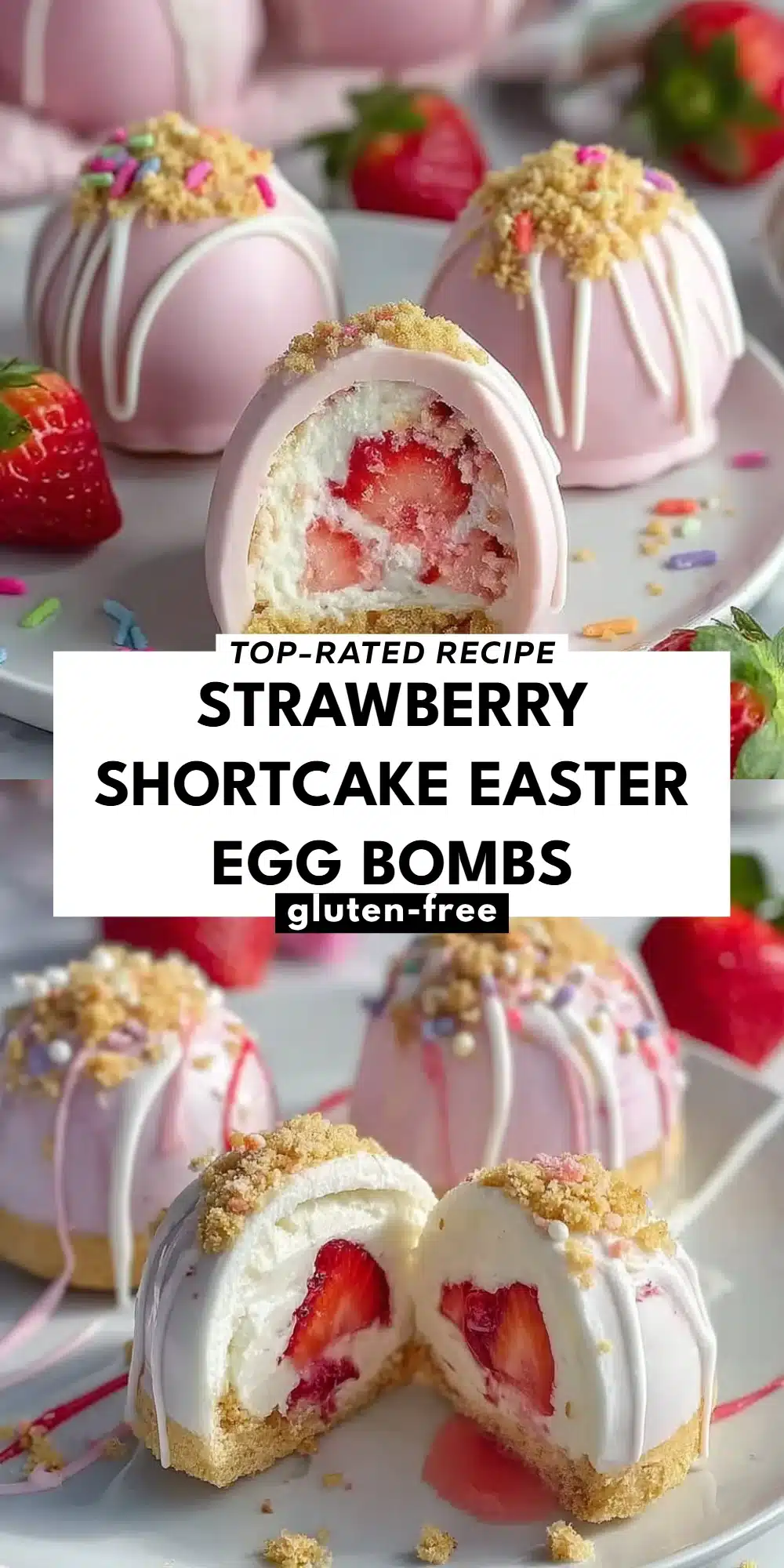Strawberry Shortcake Easter Egg Bombs