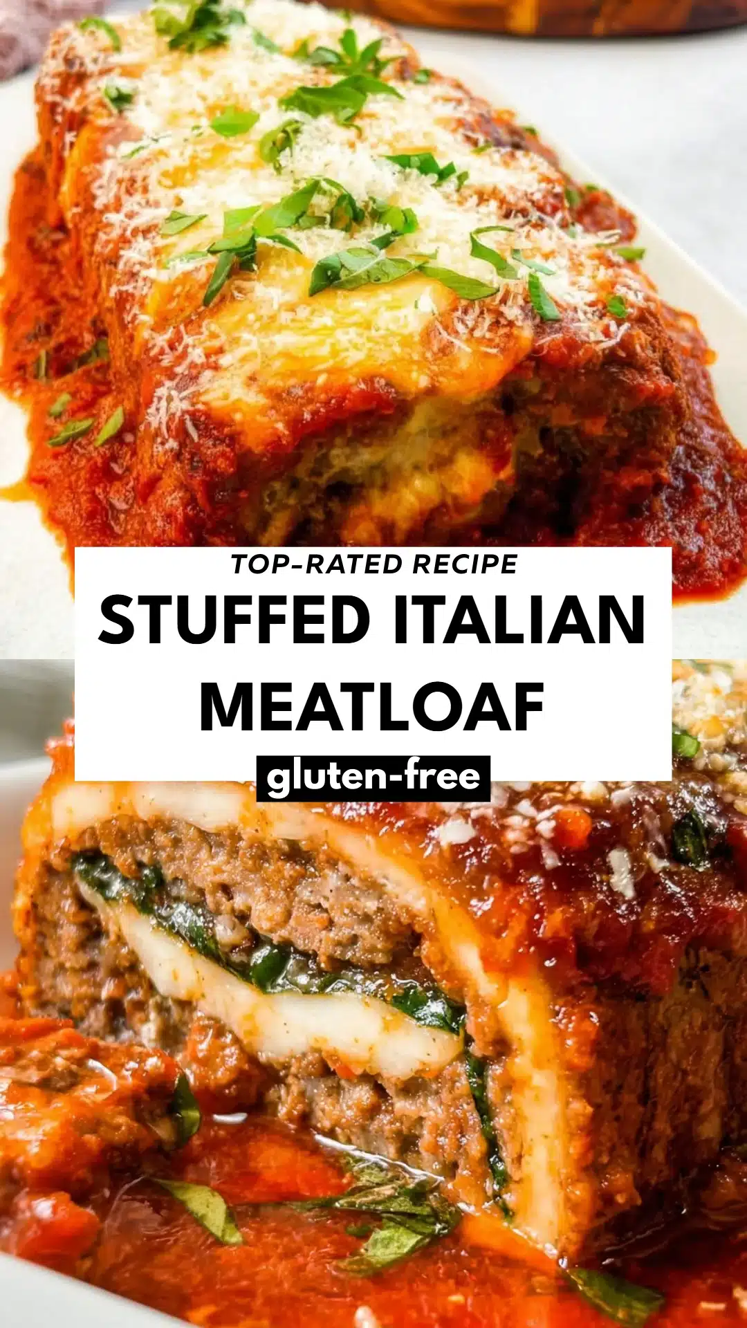 Stuffed Italian Meatloaf