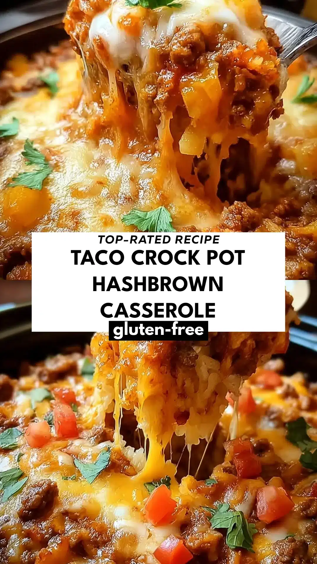 Taco Crock Pot Hashbrown Casserole