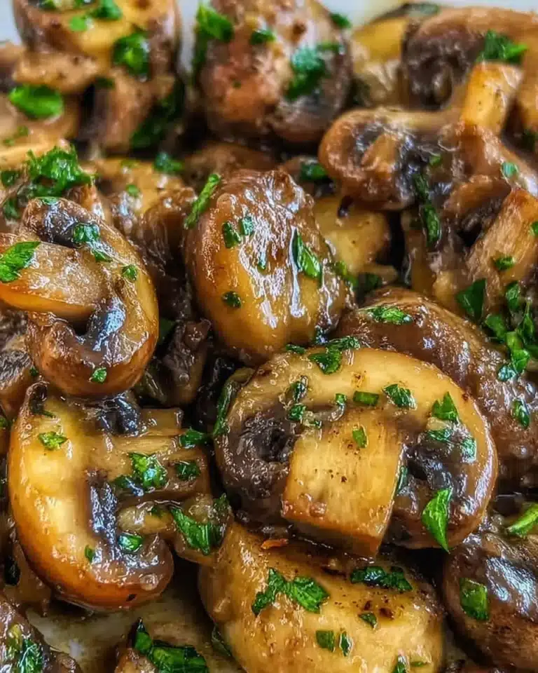 Delicious Texas Roadhouse Mushroom dish served with steak and sides