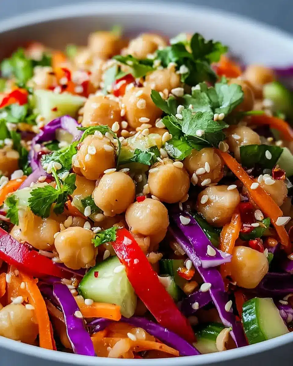 Thai Chickpea Salad