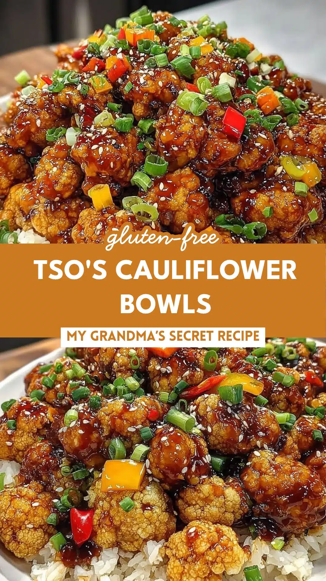 Tso's Cauliflower Bowls