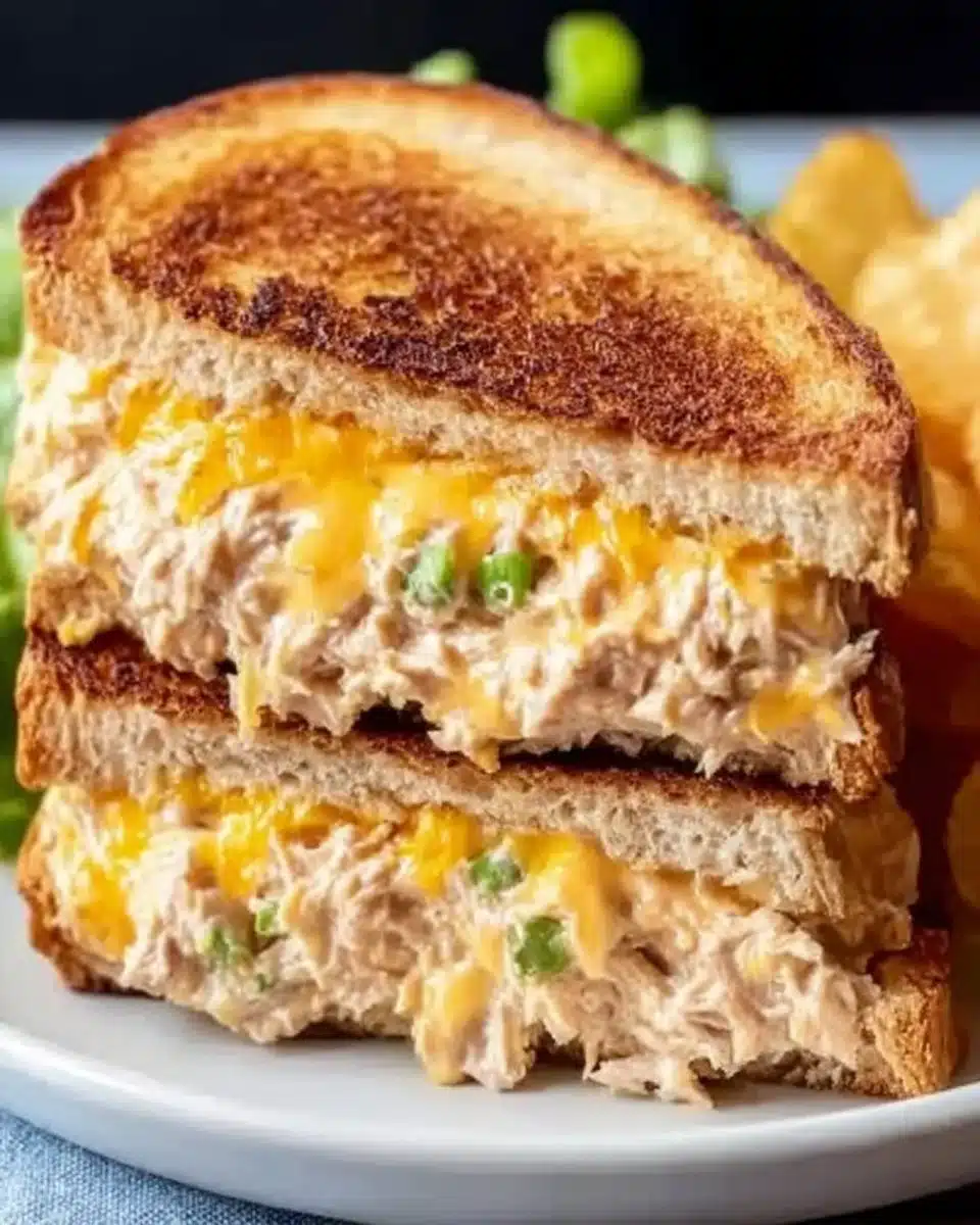 Tuna Melt Sandwich Without Bread