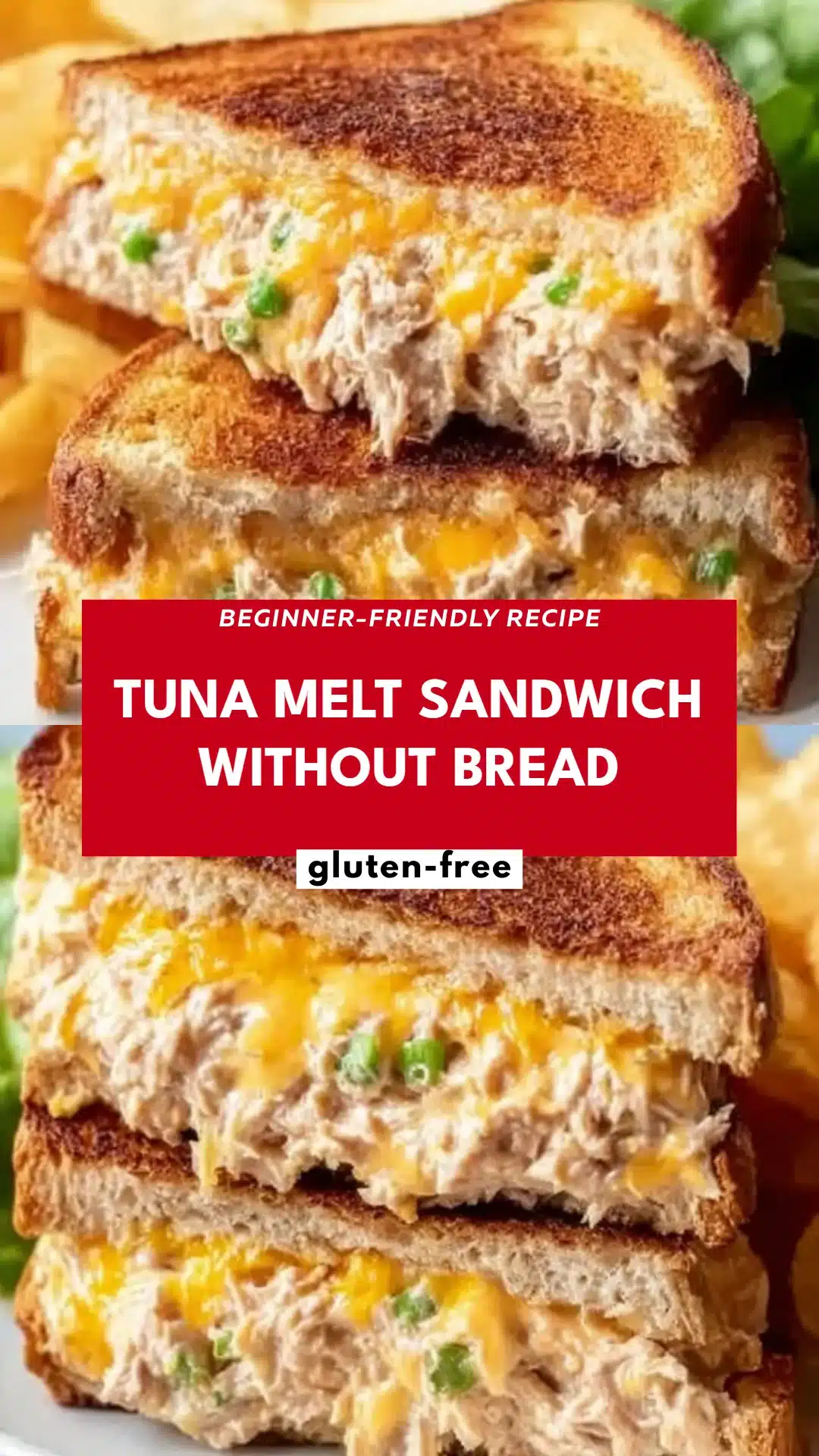 Tuna Melt Sandwich Without Bread