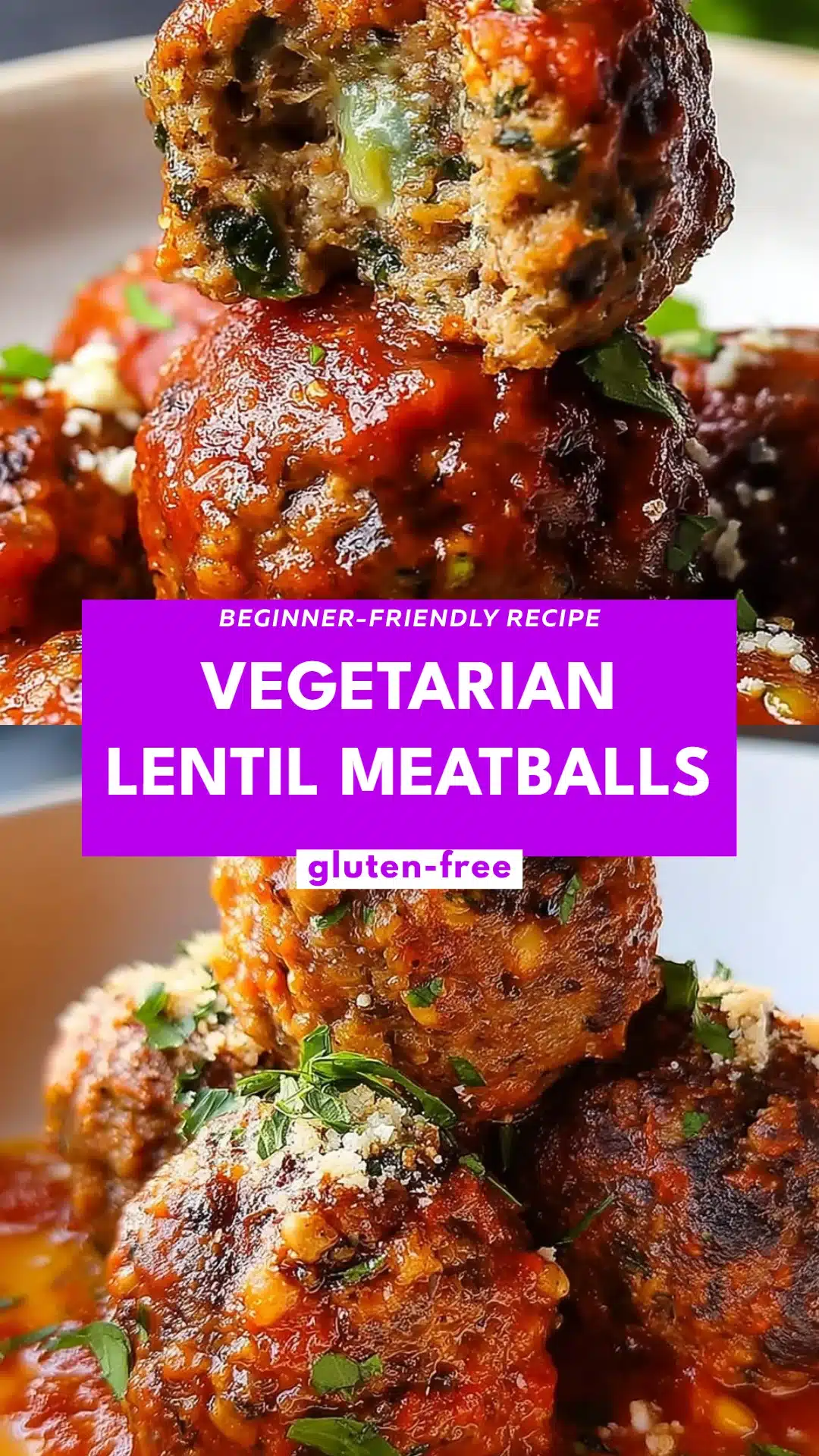 Vegetarian Lentil Meatballs