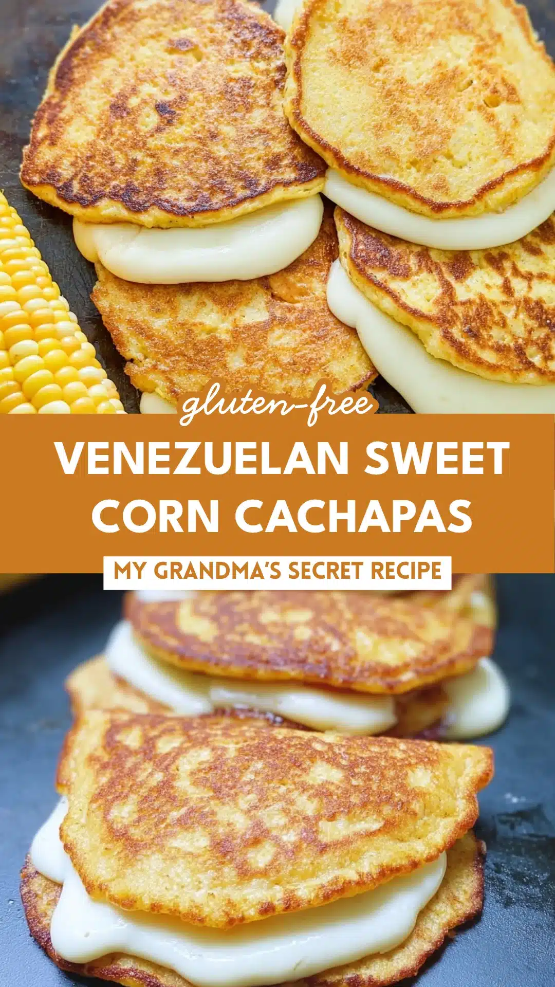 Venezuelan Sweet Corn Cachapas