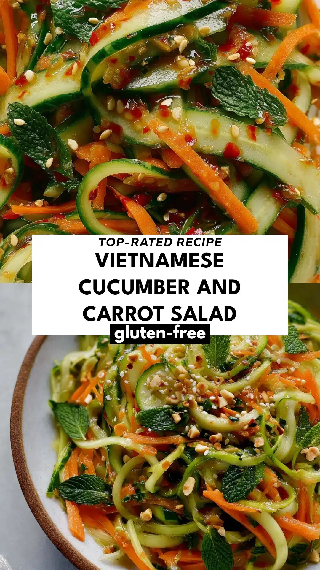 Vietnamese Cucumber and Carrot Salad