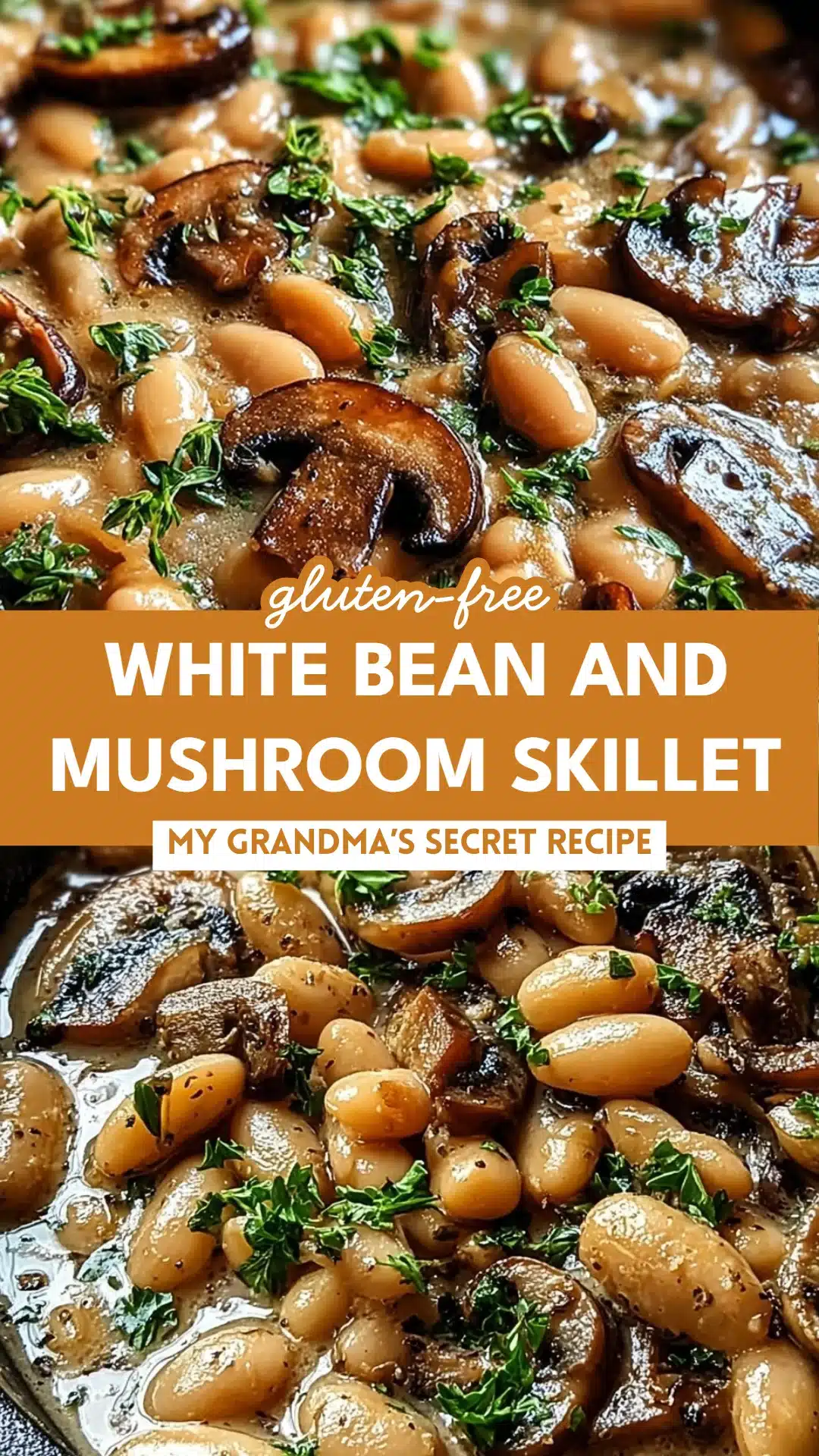 White Bean and Mushroom Skillet