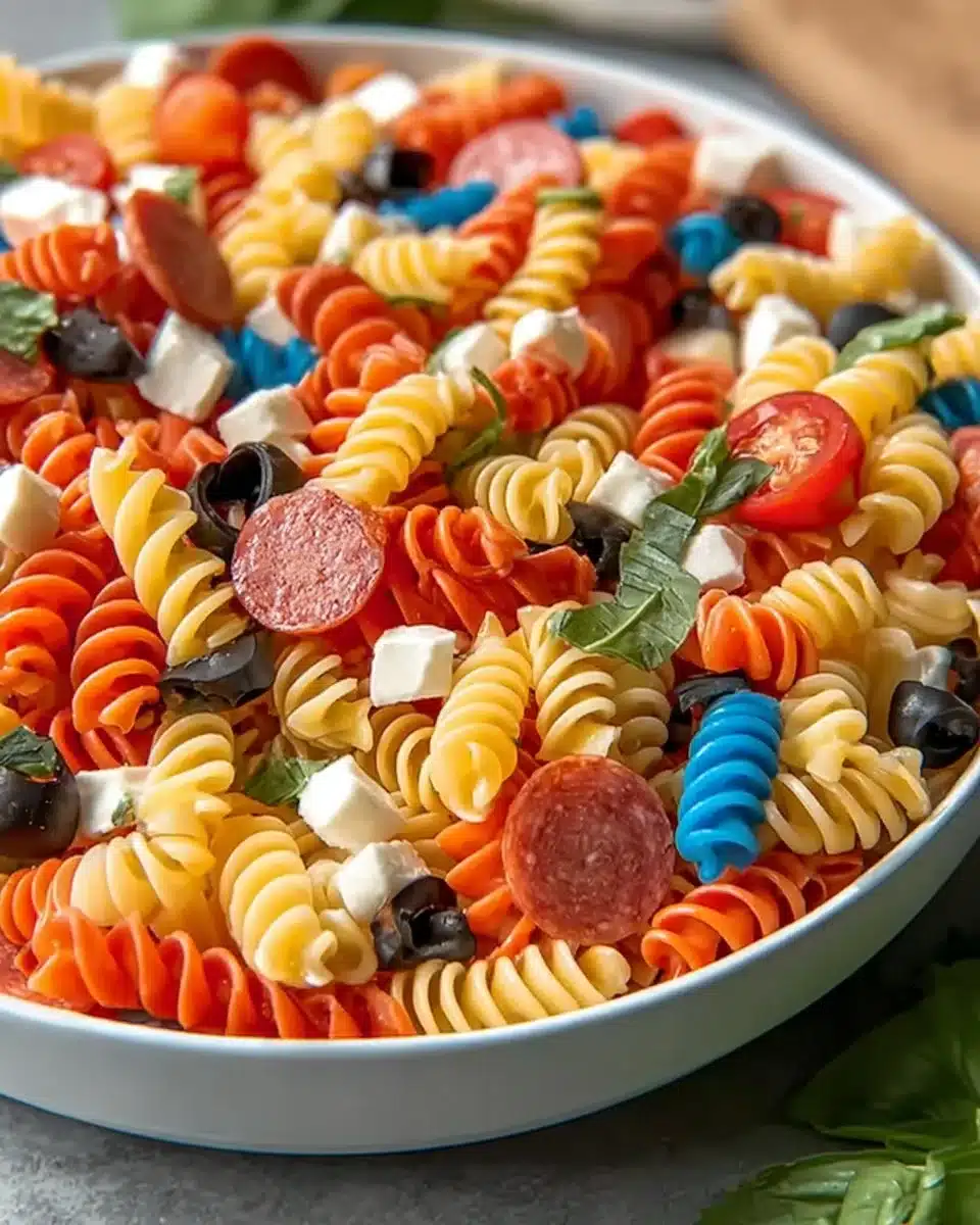 4th of July Pasta Salad