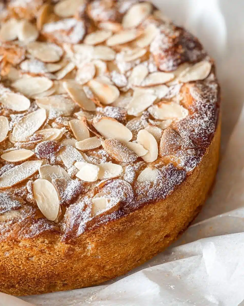 Almond Croissant Cake