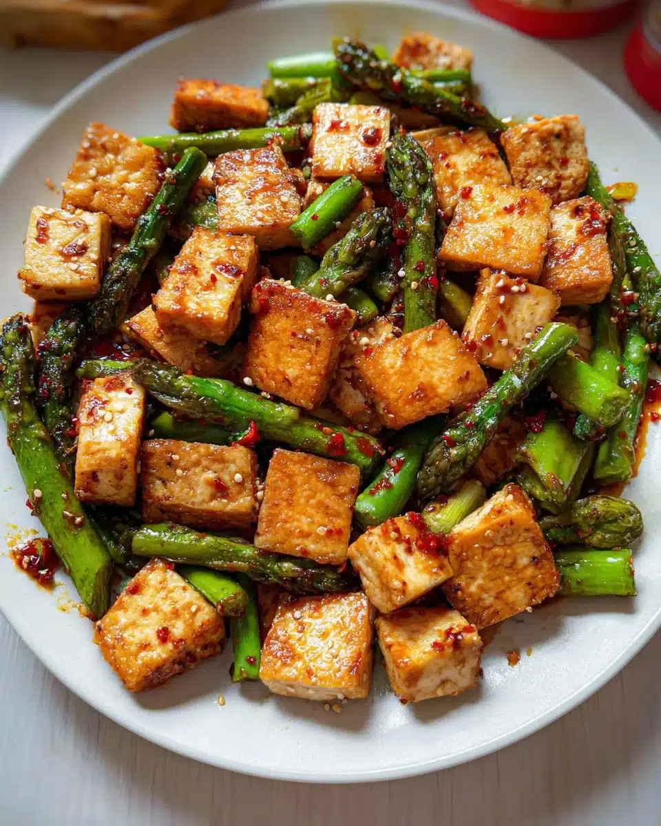 Asparagus and Tofu Stir Fry