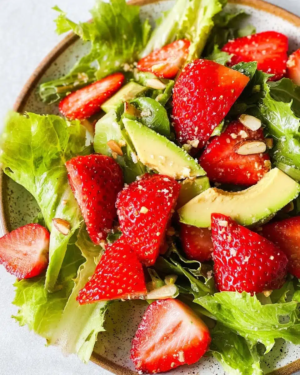 Avocado Strawberry Salad