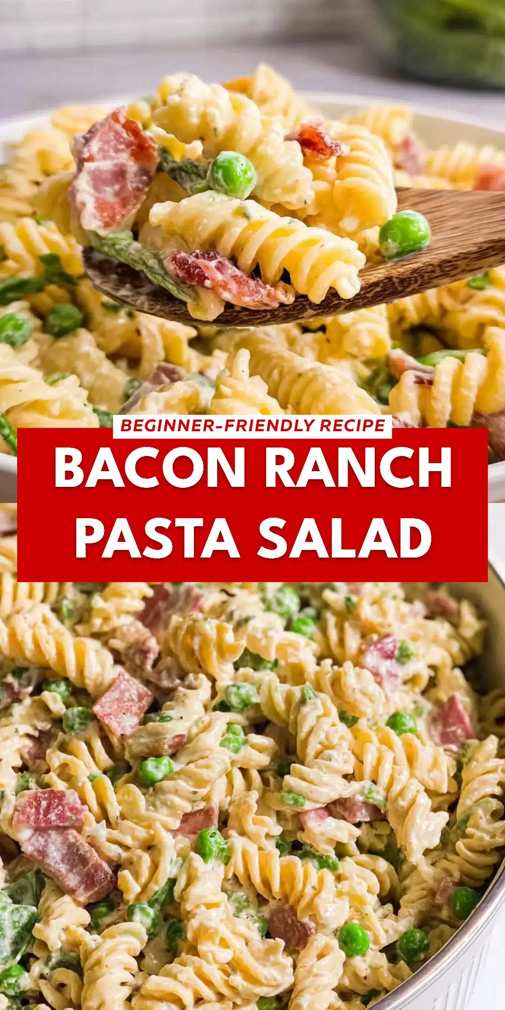 Bacon Ranch Pasta Salad