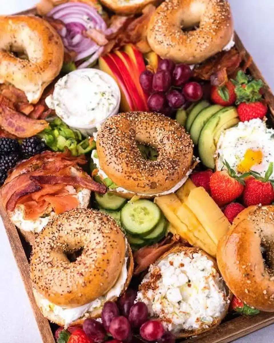 Bagel Breakfast Board
