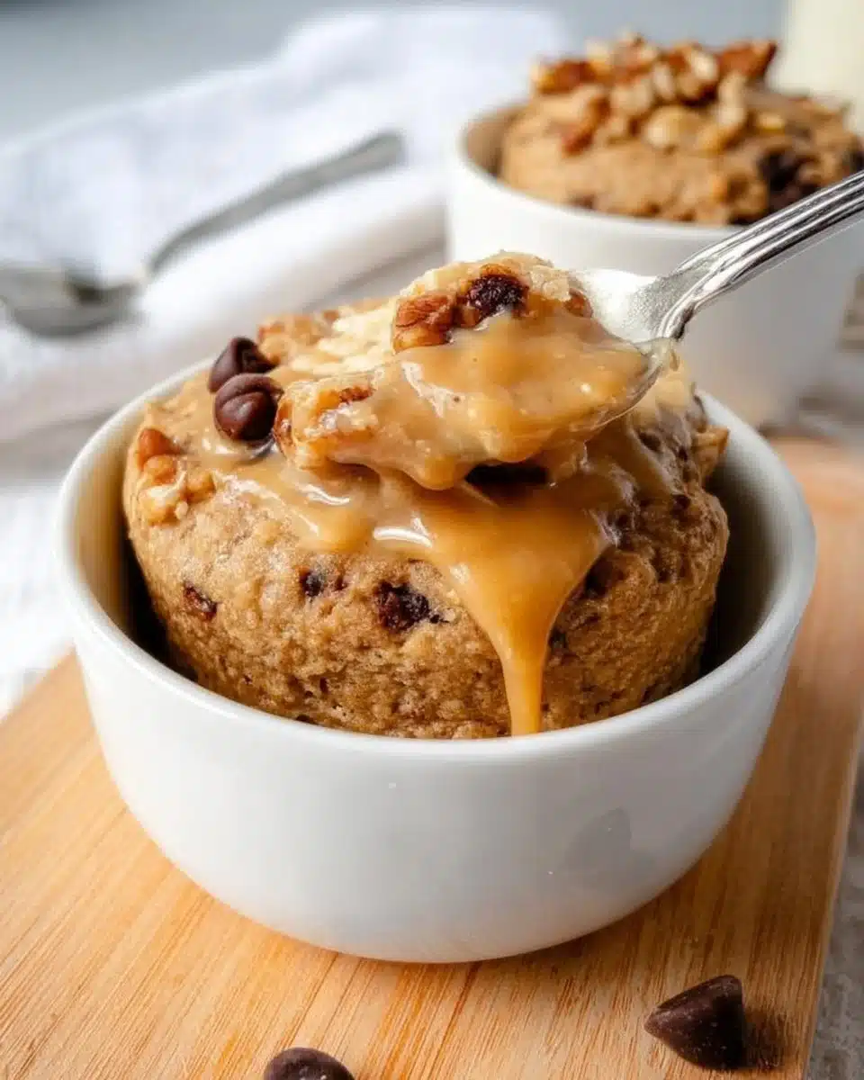 Vegan Banana Mug Cake