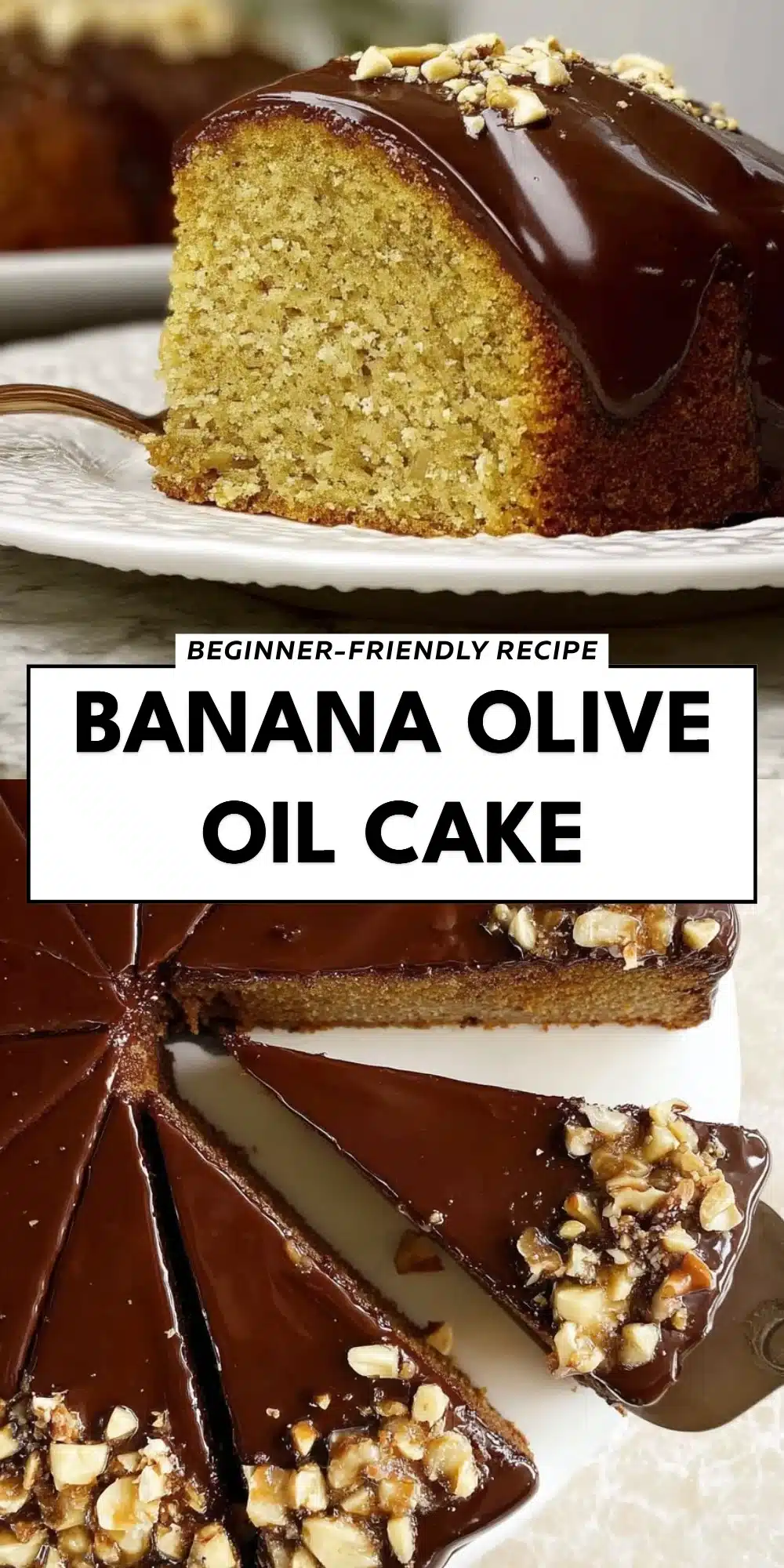 Banana Olive Oil Cake