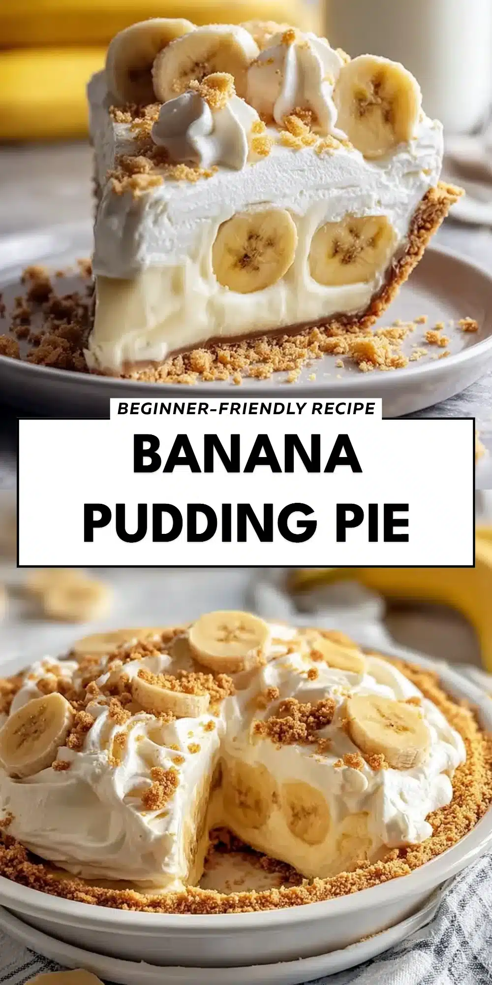 Banana Pudding Pie