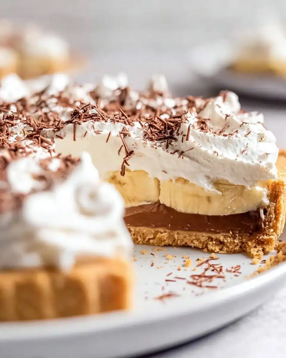 Banoffee Pie Recipe (Banana Toffee Pie)