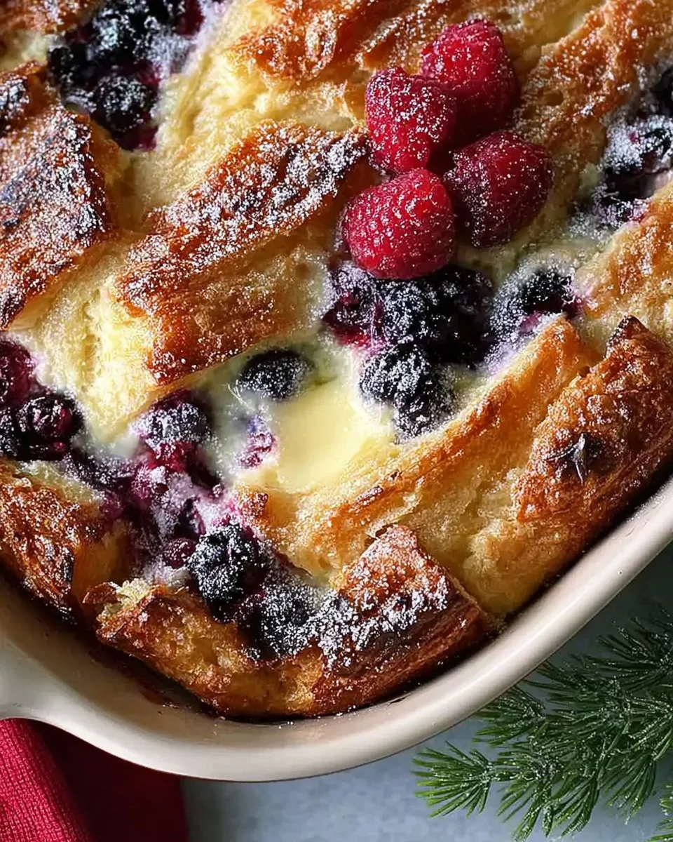 Berry Croissant Bake