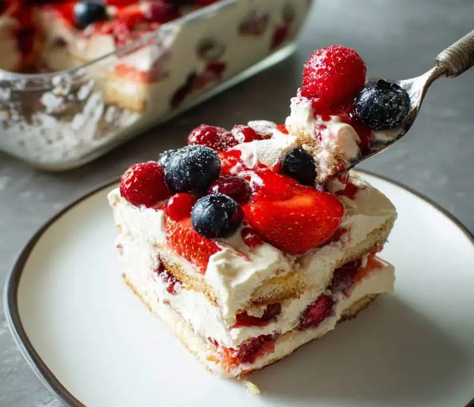 Berry Tiramisu Recipe (No-Bake)