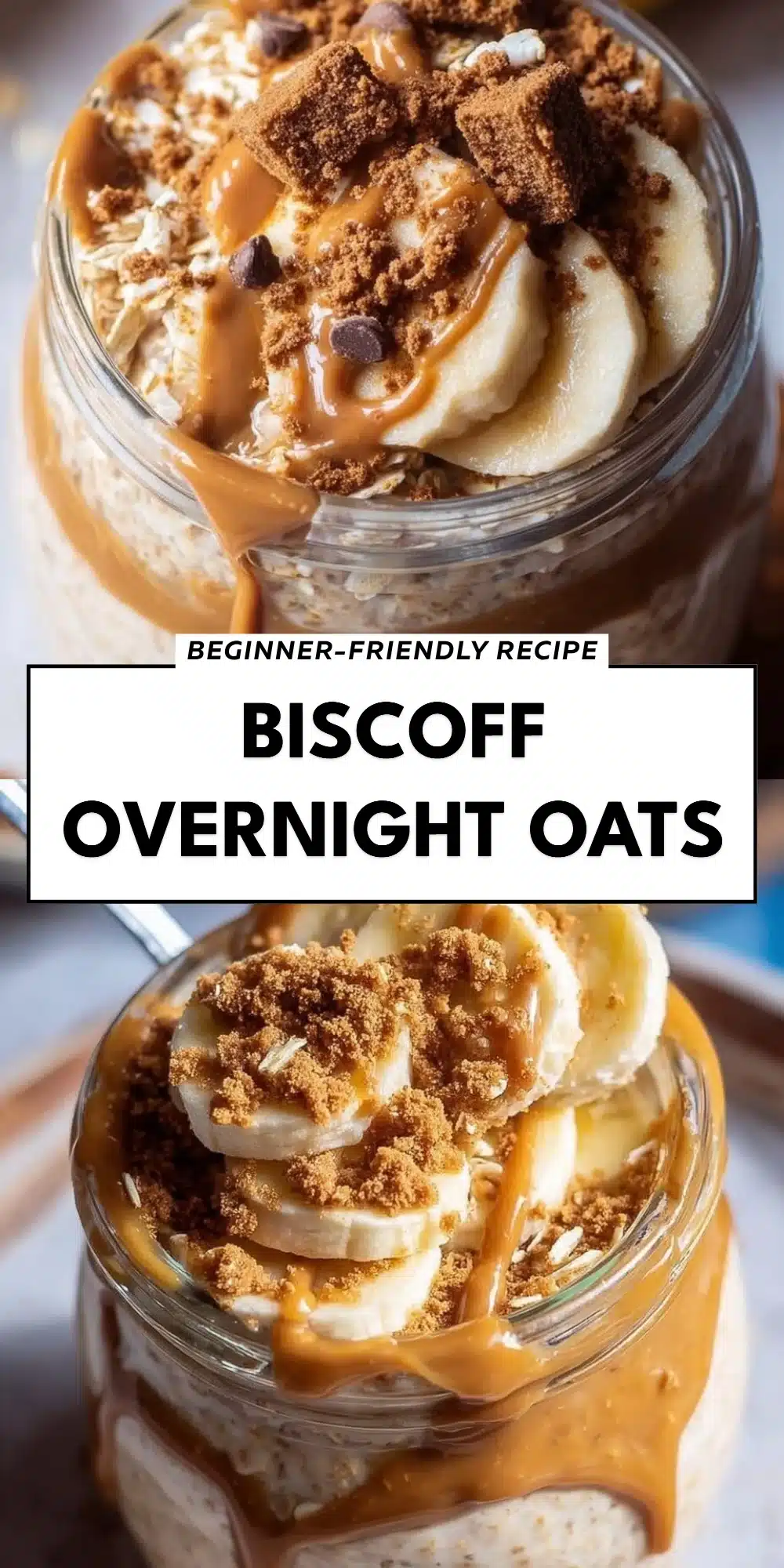 Biscoff Overnight Oats
