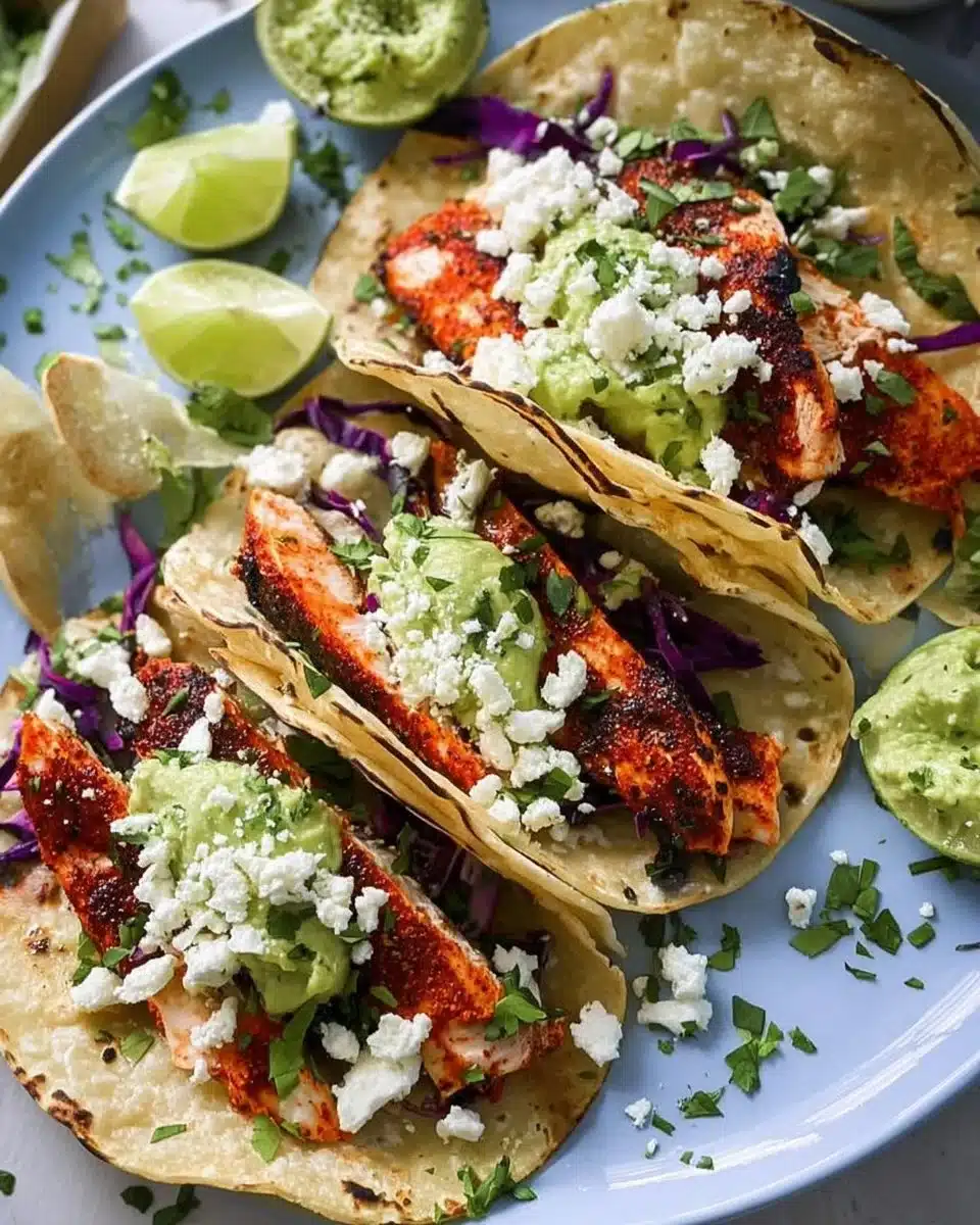 Blackened Fish Tacos