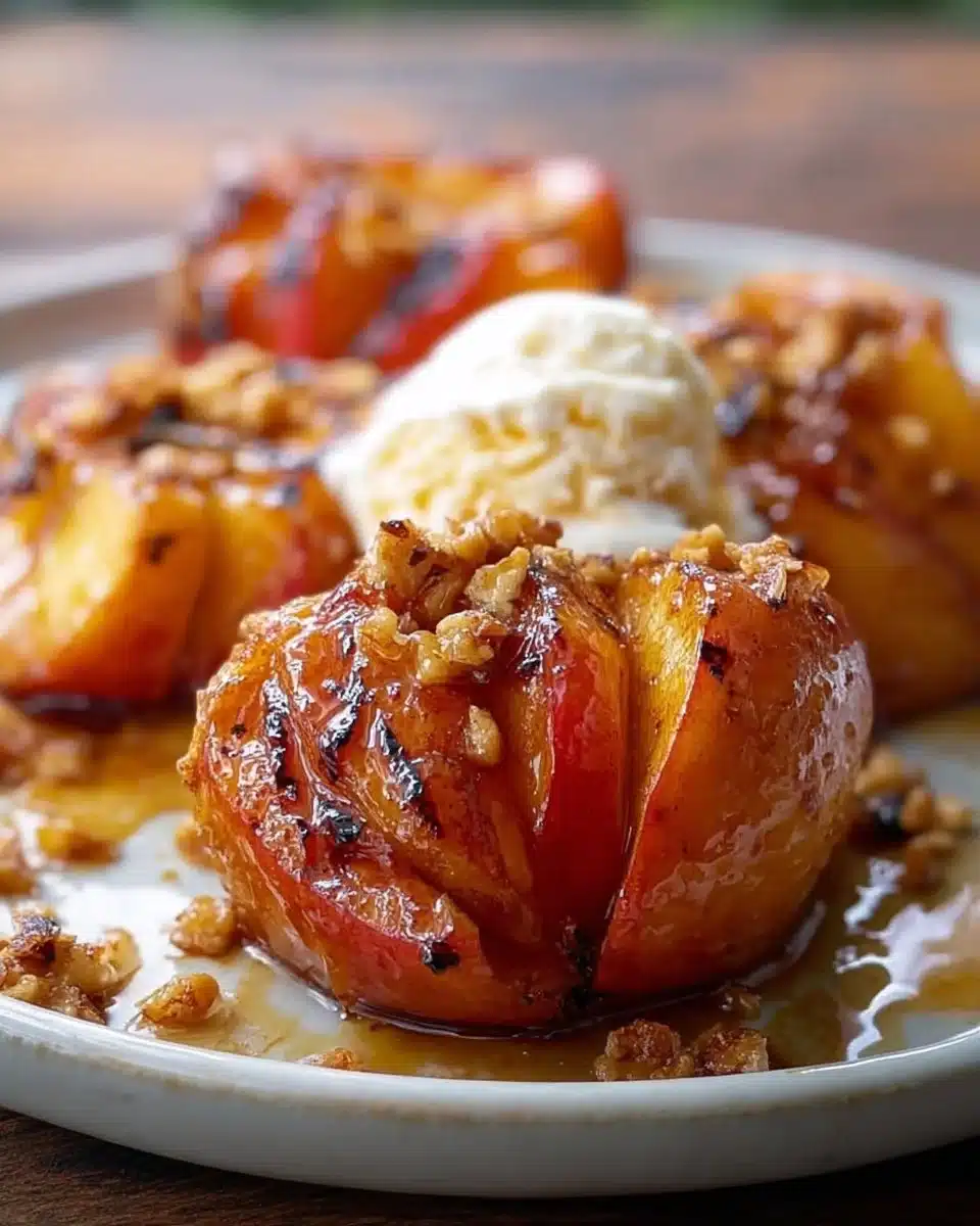 Bloomin' Grilled Apples