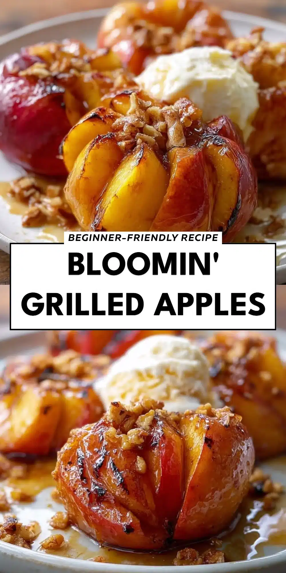 Bloomin' Grilled Apples