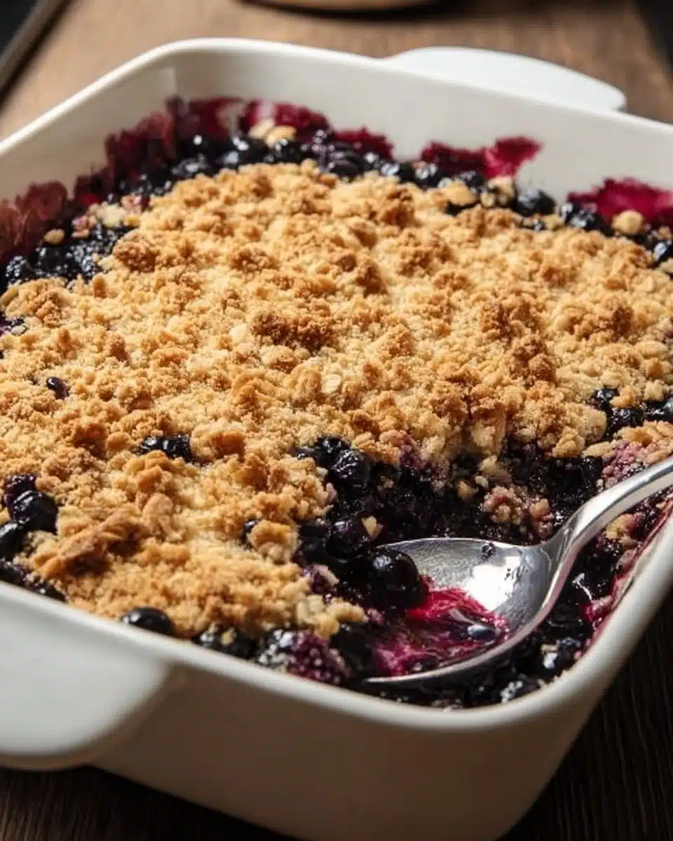 Ina Garten Blueberry Crisp
