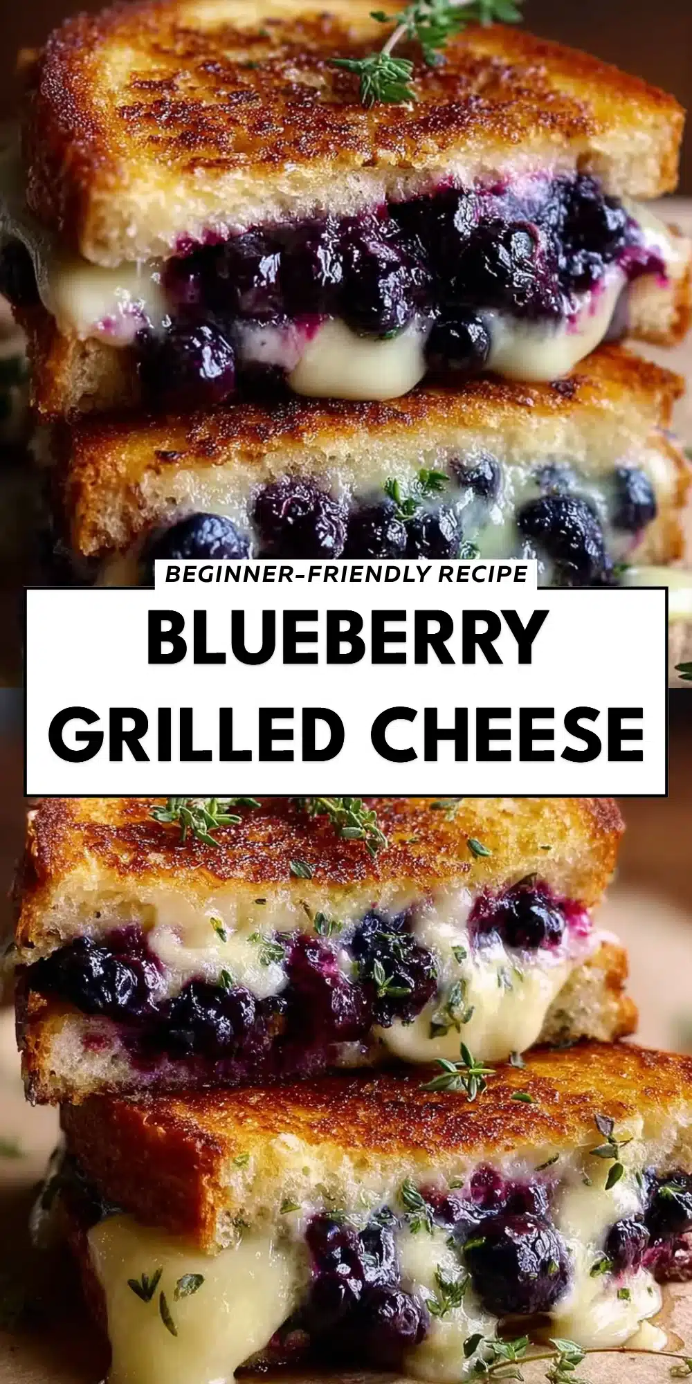 Blueberry Grilled Cheese