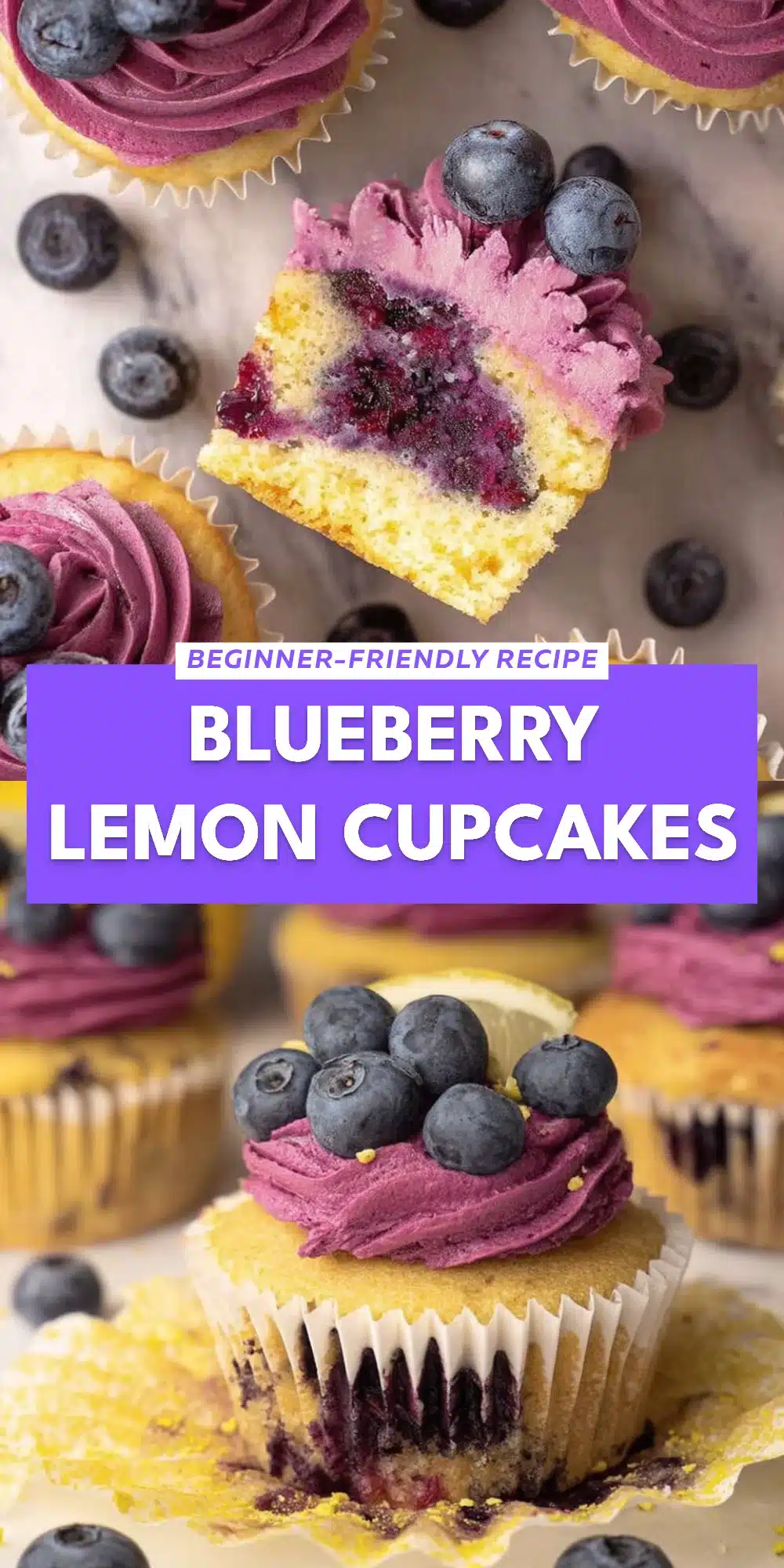 Blueberry Lemon Cupcakes