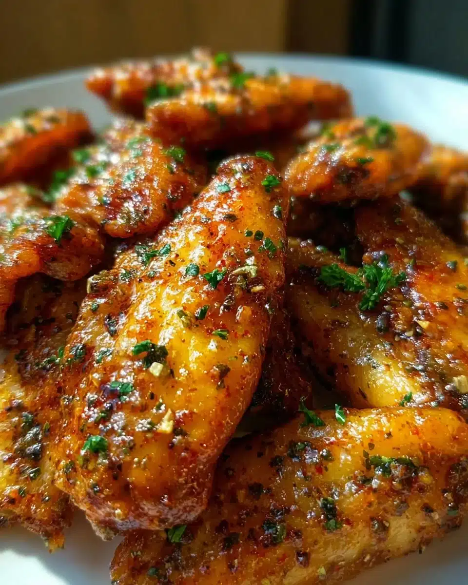 Savory Cowboy Butter Chicken Wings