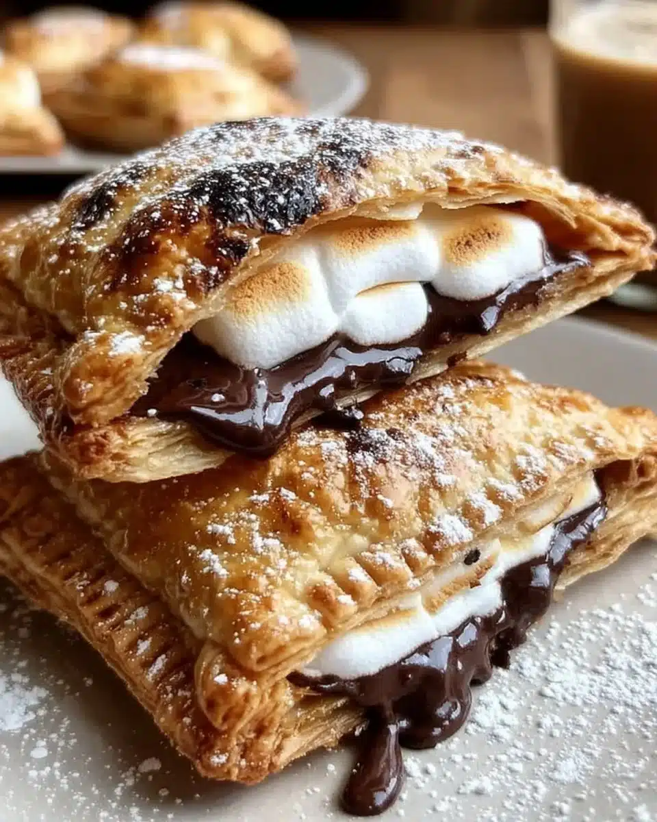 Buttery S'Mores Hand Pies