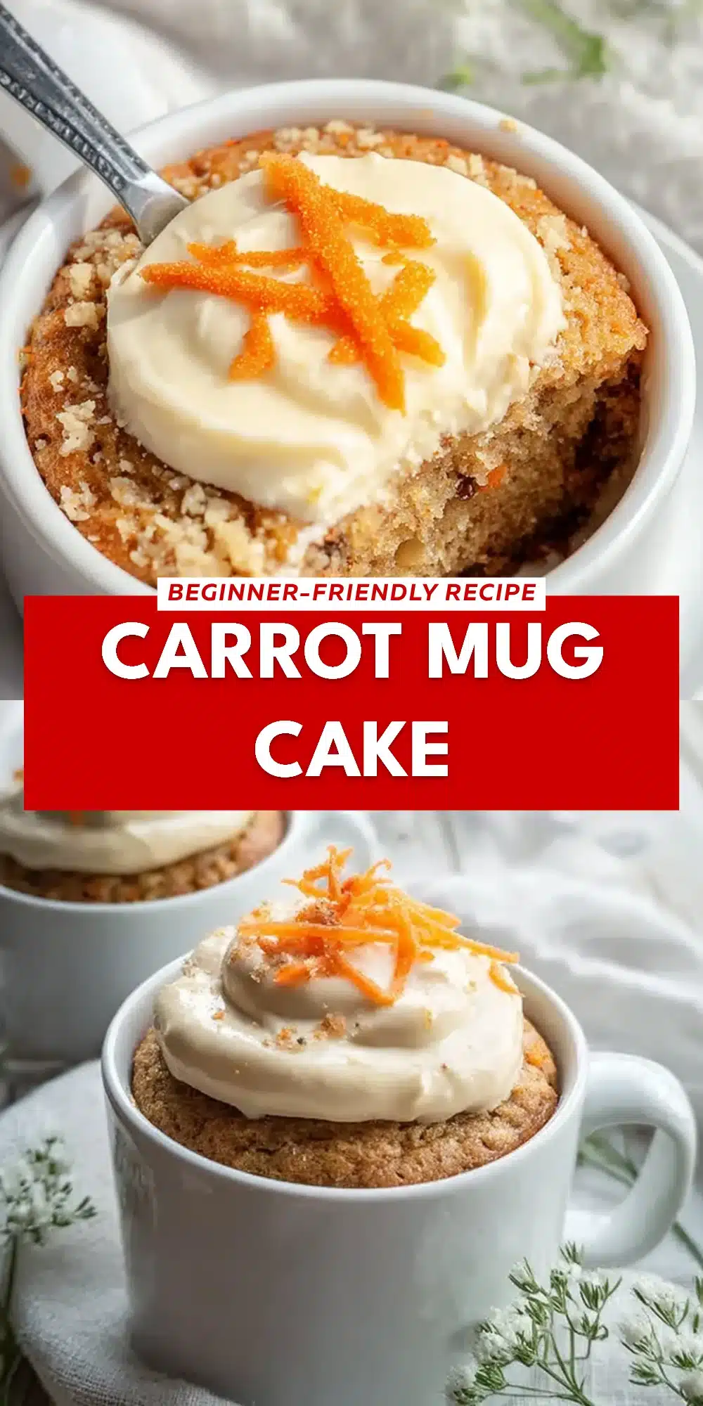 Carrot Mug Cake