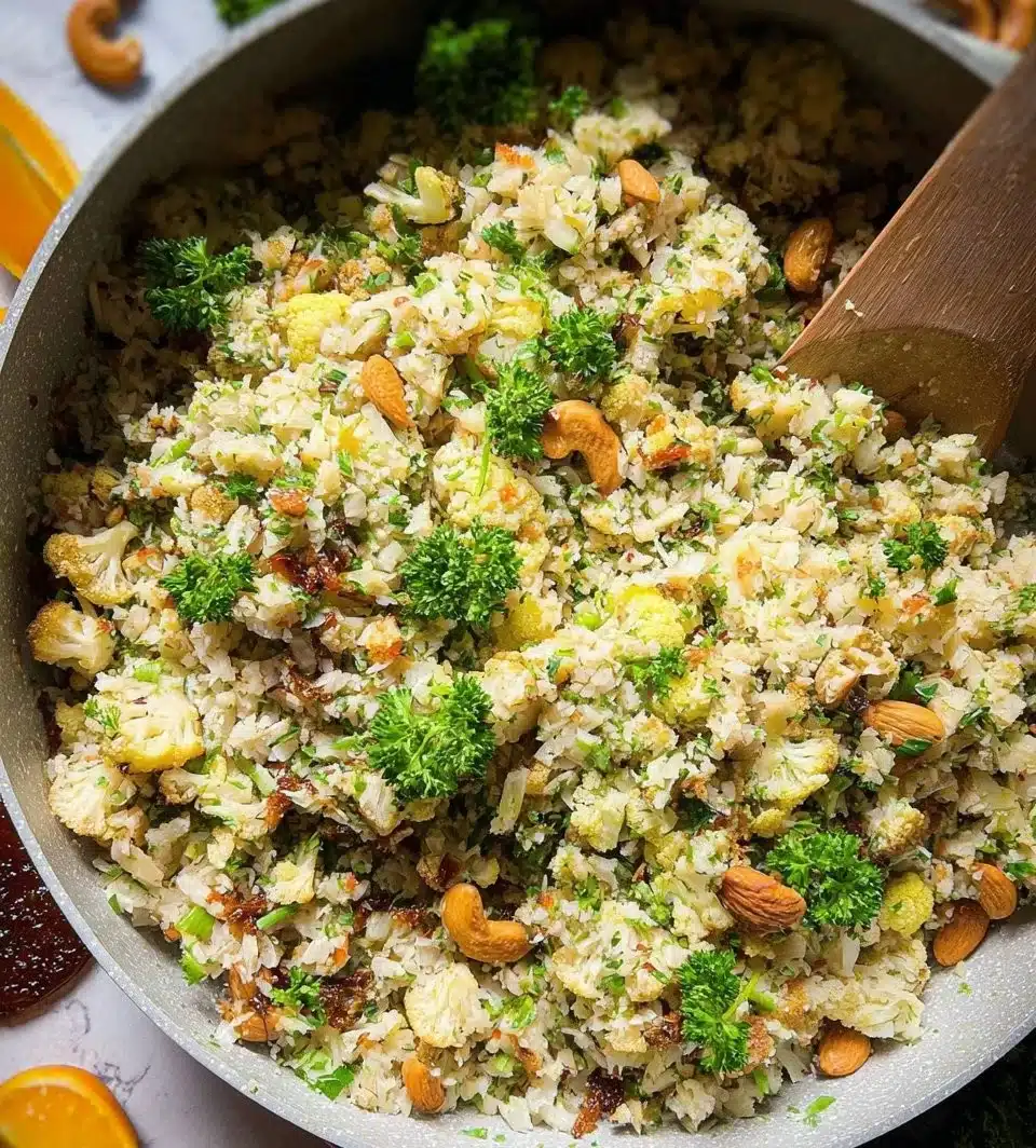 Cauliflower Rice Pilaf