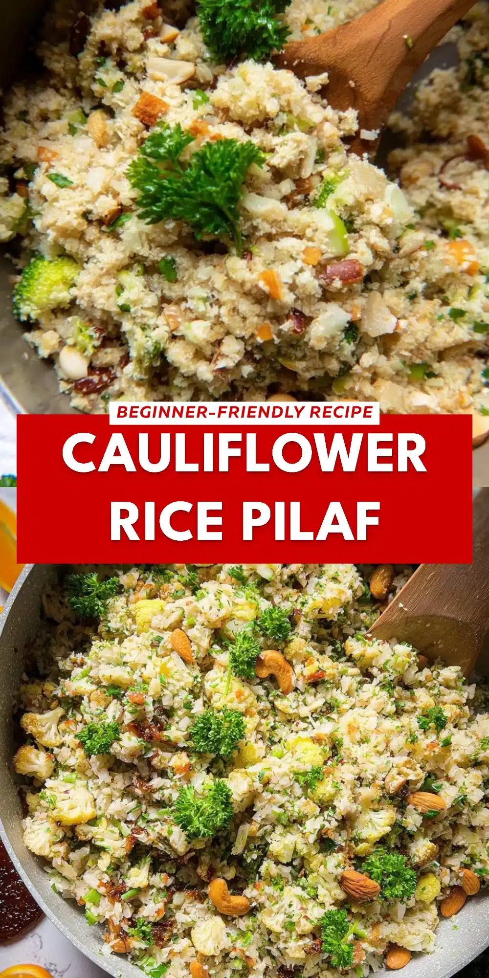 Cauliflower Rice Pilaf