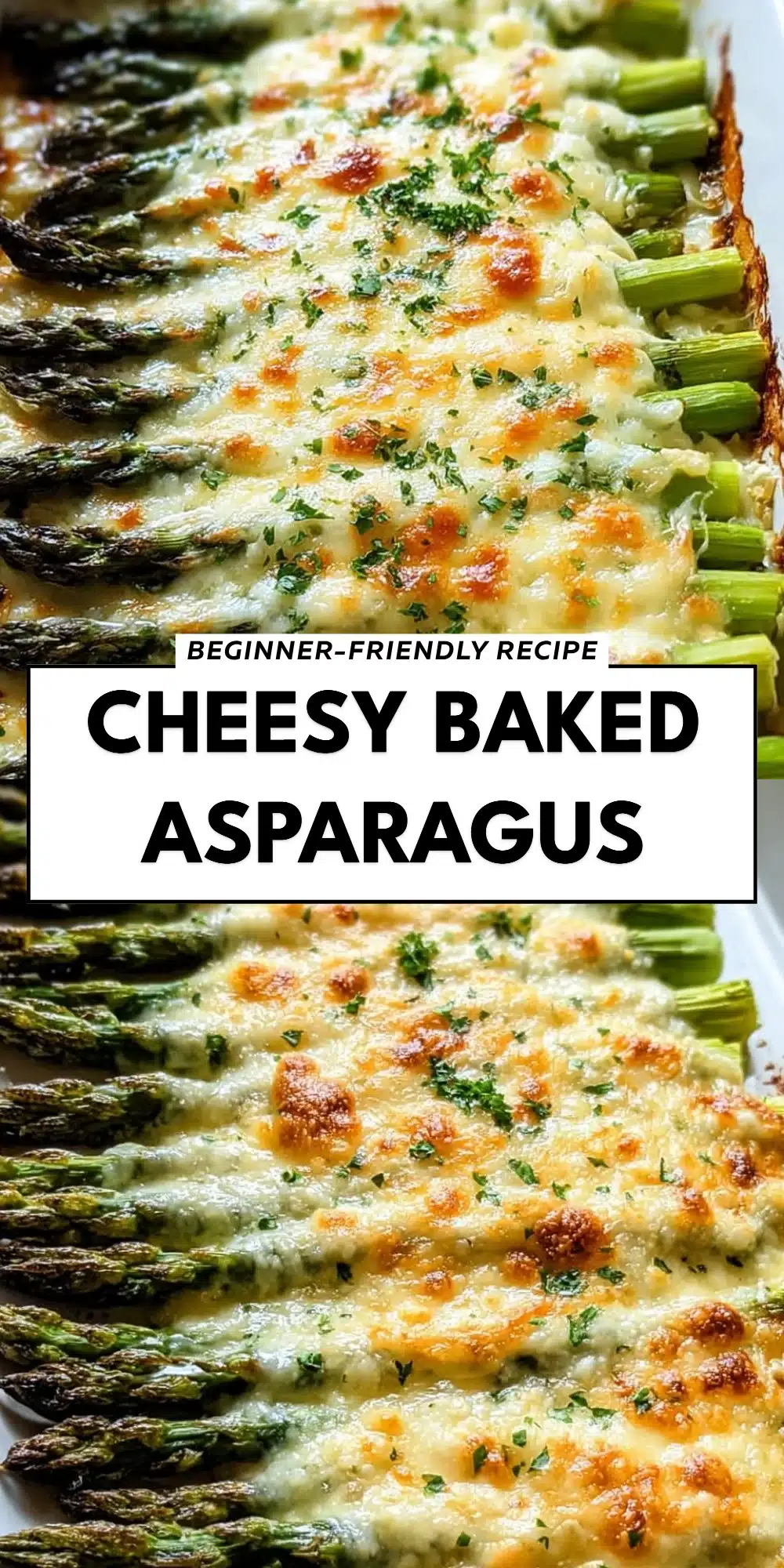 Cheesy Baked Asparagus